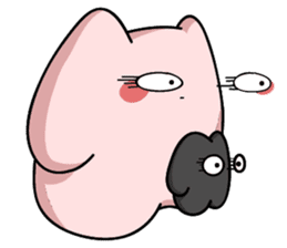 Polar Cat and Coal sticker #8983885