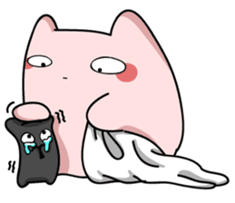 Polar Cat and Coal sticker #8983891