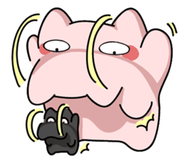 Polar Cat and Coal sticker #8983895