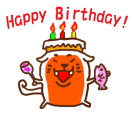 The Stickers of amusing cat ! sticker #8983939