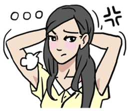 AsB - Nerdy Cute & Crazy Reaction sticker #8983916