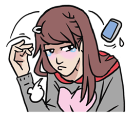 AsB - Nerdy Cute & Crazy Reaction sticker #8983923