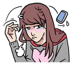 AsB - Nerdy Cute & Crazy Reaction sticker #8983923