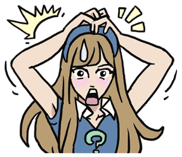 AsB - Nerdy Cute & Crazy Reaction sticker #8983929