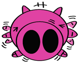 No character pink pig sticker #8984394