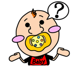 The pretty Baby sticker 2 sticker #8984662