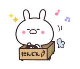 Korean rabbit! sticker #8984932