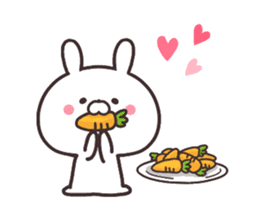 Korean rabbit! sticker #8984933