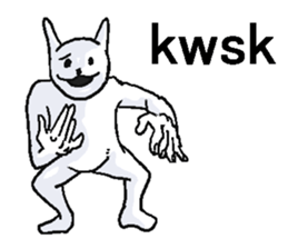 Nerd rabbit. sticker #8985252