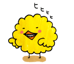 everyday fluffy chick sticker #8986241