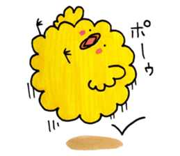 everyday fluffy chick sticker #8986246