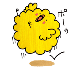everyday fluffy chick sticker #8986246