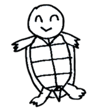 Teto-chan the Turtle sticker #8986281