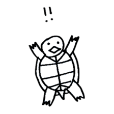 Teto-chan the Turtle sticker #8986295