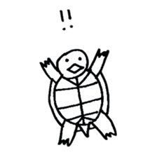 Teto-chan the Turtle sticker #8986295