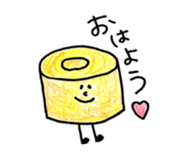 Daily life of a Baumkuchen sticker #8986662