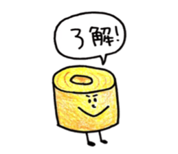 Daily life of a Baumkuchen sticker #8986675