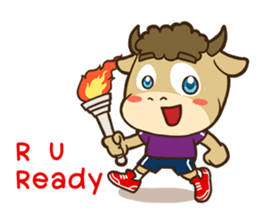 Bull Fighter Sport Fun sticker #8986980