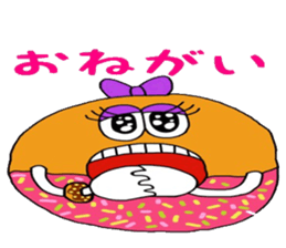 Dounut girl!! sticker #8987100