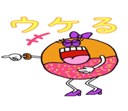 Dounut girl!! sticker #8987104