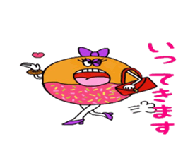 Dounut girl!! sticker #8987112