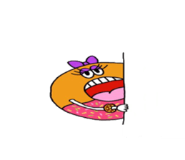 Dounut girl!! sticker #8987124