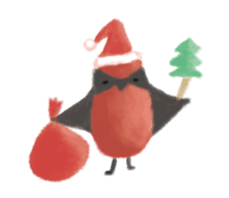 Poyu Bird In Winterland sticker #8988416