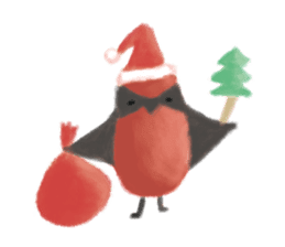 Poyu Bird In Winterland sticker #8988416