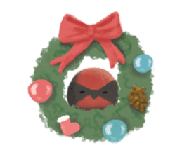 Poyu Bird In Winterland sticker #8988425