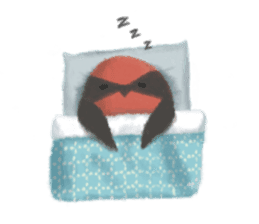 Poyu Bird In Winterland sticker #8988429