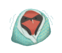 Poyu Bird In Winterland sticker #8988430