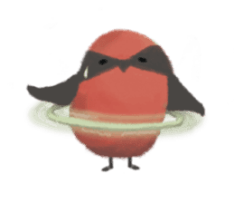 Poyu Bird In Winterland sticker #8988431