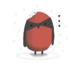 Poyu Bird In Winterland sticker #8988433
