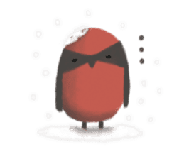 Poyu Bird In Winterland sticker #8988433