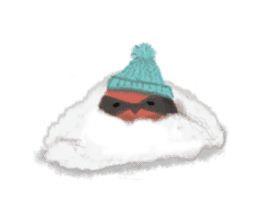 Poyu Bird In Winterland sticker #8988436