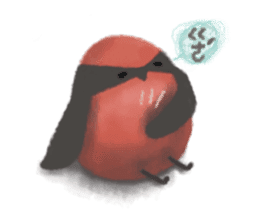 Poyu Bird In Winterland sticker #8988441
