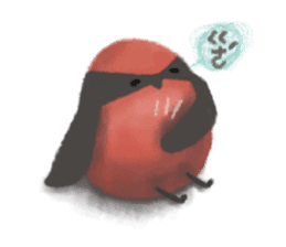 Poyu Bird In Winterland sticker #8988441