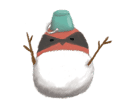 Poyu Bird In Winterland sticker #8988449