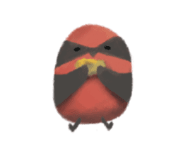 Poyu Bird In Winterland sticker #8988452