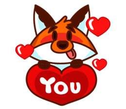 Summer the foxy sticker #8988819