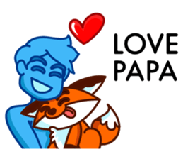 Summer the foxy sticker #8988820