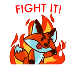 Summer the foxy sticker #8988829