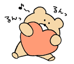 Mr. Bear"Kumao" sticker #8988990