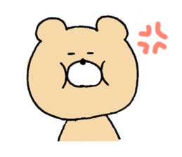 Mr. Bear"Kumao" sticker #8989002