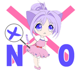 Pastel Nekomata Family sticker #8990017