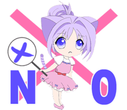 Pastel Nekomata Family sticker #8990017