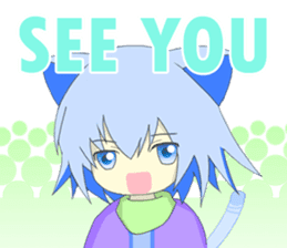 Pastel Nekomata Family sticker #8990023