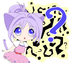 Pastel Nekomata Family sticker #8990025