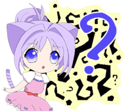 Pastel Nekomata Family sticker #8990025