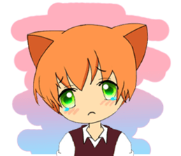 Pastel Nekomata Family sticker #8990027